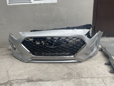 заглушка для ремня: Бампер Передний Hyundai, Б/у, Оригинал