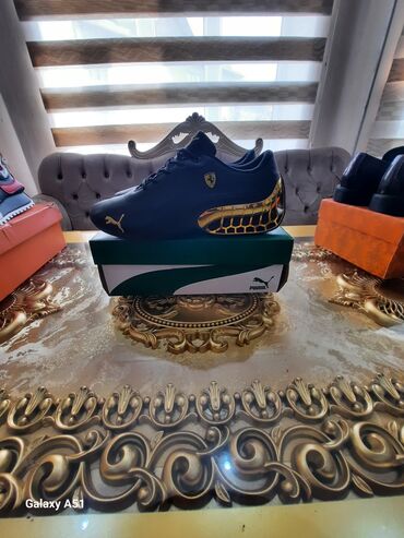 Кроссовки и спортивная обувь: Мужские кроссовки, 44, Puma, Новый, цвет - Черный, Платная доставка — 14