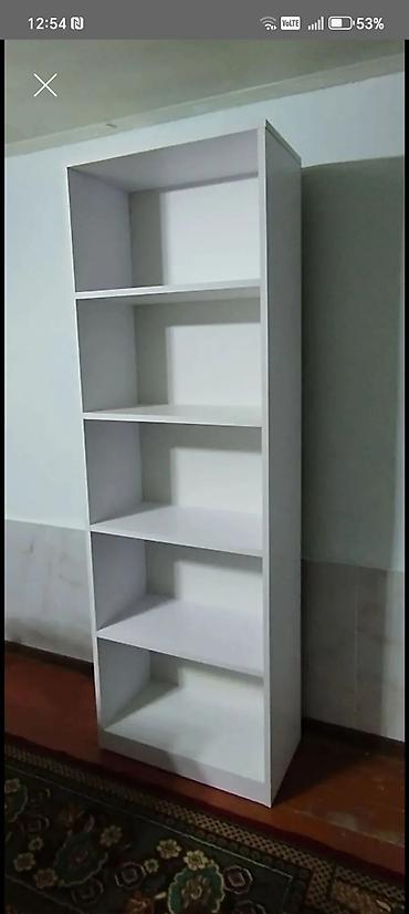 купить полки на стену: Ağ rəngdə çoxfunksiyalı mebel dəsti - 1 ədəd açıq rəfli kitablıq: 5 — 1