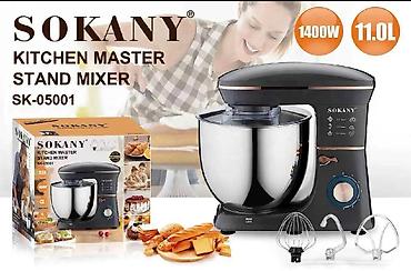 mix 2: Планетарный миксер SOKANY Kitchen Master SK‑05001 - Мощность: 1400 Вт — 1