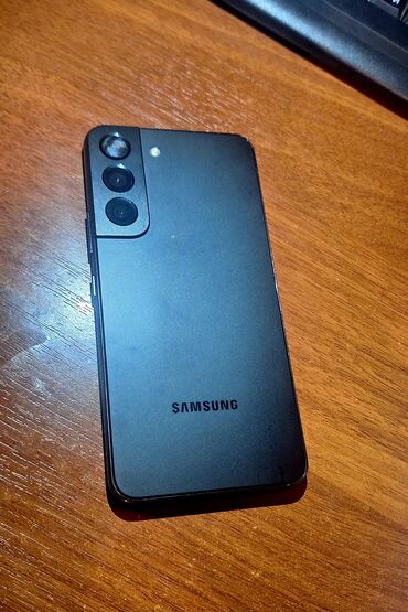 Samsung: Samsung Galaxy S22, Б/у, 256 ГБ, цвет - Черный, 2 SIM