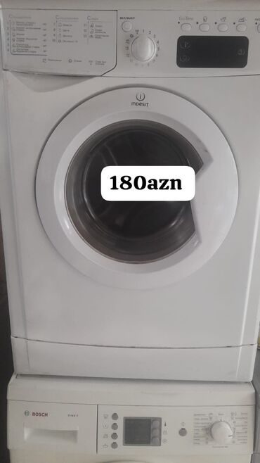 Qabyuyan maşınlar: Paltaryuyan maşın Indesit, 6 kq, Avtomat, Qurutmasız, Kredit yoxdur