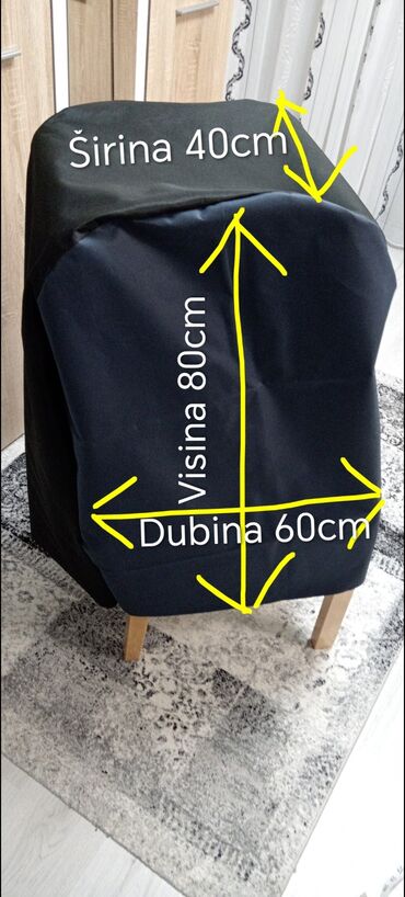 Vodeni transport: Nepromočiva zaštitna navlaka za vanbrodske motore Dimezije su:visina — 5