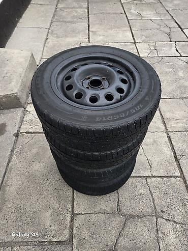 печка на сапог: Колеса в сборе 185 / 65 / R 14, Зима, Б/у, Комплект, Легковые, Железные — 2
