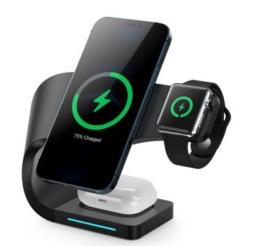 ленова ноутбук: Док-станция 3в1 Wireless Charger Y35, беспроводная зарядка - Доставка