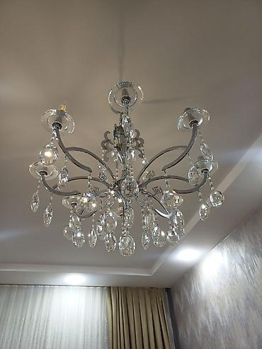 lustur ucuz: Çılçıraq, 8 lampa, Xrustal — 6