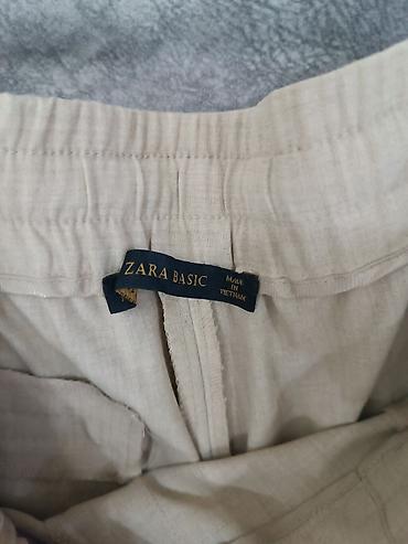 zara bot: Şalvar, Zara, S, rəng - Bej — 2