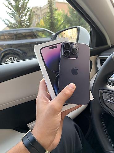 iphone 5 gence: IPhone 14 Pro, 128 GB, Deep Purple, Face ID — 2