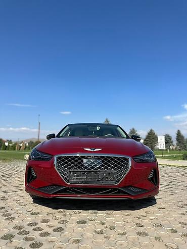 GAC: Genesis G70 2.0T — спортивный седан бизнес‑класса в эффектном красном — 2
