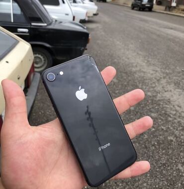 işlənmiş iphone 13 pro: IPhone 8, 64 GB, Qara, Barmaq izi, Zəmanət