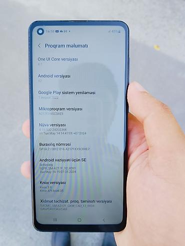 note 12 pro: Samsung Galaxy A21S, 32 GB, rəng - Mavi, İki sim kartlı — 2
