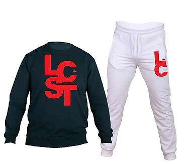 Trenerke: Trenerka Lacoste, bоја - Crna — 9