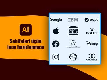 çap işləri: Sosial media səhifələri üçün profil şəklinə qoymağa videolara