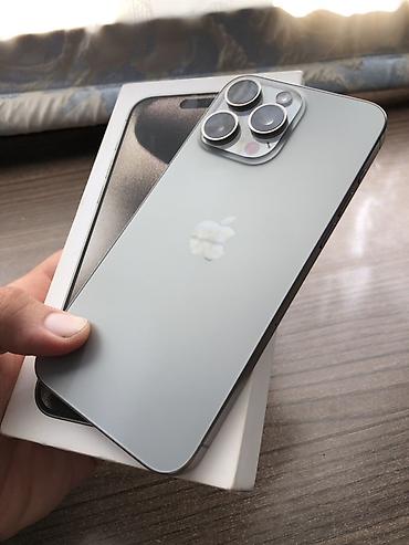 Elektronika: IPhone 15 Pro Max, 256 GB, White Titanium — 1