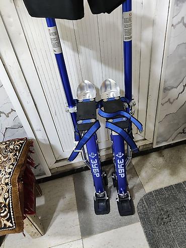 Инструменты: ZUBR markalı alçıpan ustası üçün tənzimlənən rəqqas tirlər (stilts) - — 1