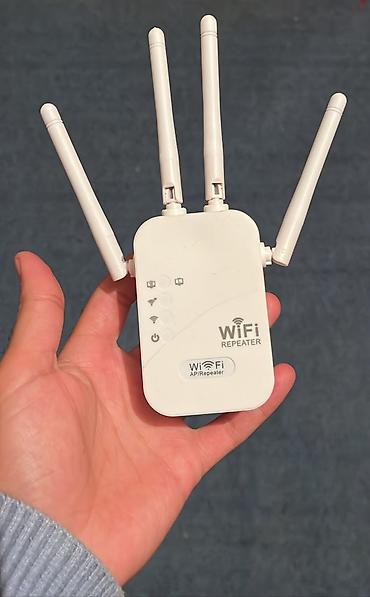 pubg hesap satın al: WiFi Repeater / AP – siqnal gücləndirici - 4 ədəd tənzimlənən xarici — 1