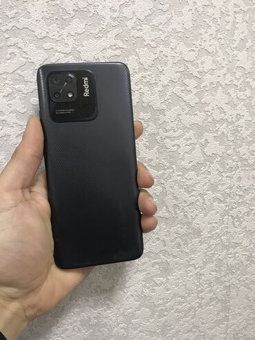 10c: Xiaomi Redmi 10C, 128 GB, rəng - Qara, 
 Barmaq izi, Face ID, İki sim kartlı