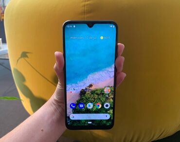 Xiaomi: Xiaomi A3, 128 GB, rəng - Qara, 
 Zəmanət, Sensor, Barmaq izi