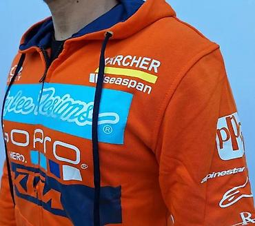 elastin poliamid: Muška duks jakna sa kapuljačom – KTM / GoPro / Troy Lee Designs - — 5