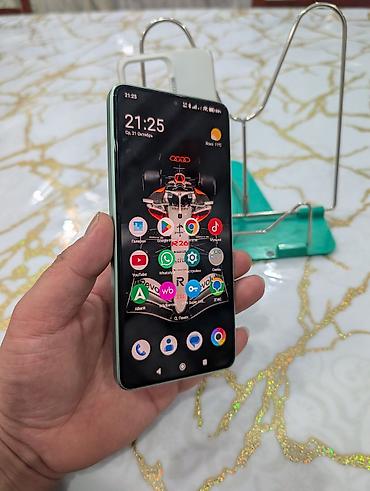jack 4: Poco X7 Pro, Б/у, 256 ГБ, цвет - Зеленый, 2 SIM — 4