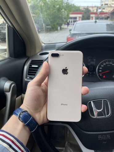 Apple iPhone: IPhone 8 Plus, 64 GB, Qızılı, Barmaq izi