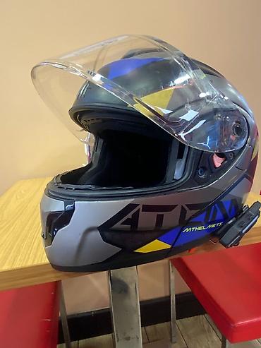 zigzag one 50 cc: Kask normal vəzyətdədir. Vaxtı ikən 320 azn alınıb. Mt Helmets Atom — 2