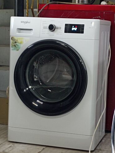 стиральная машина полуавтомат: Стиральная машина Whirlpool, Б/у, Автомат, До 6 кг, Компактная