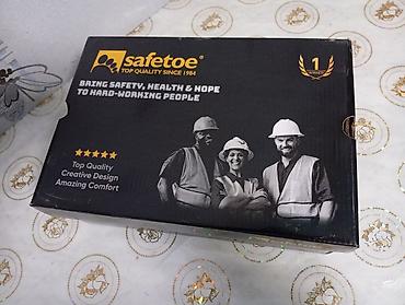 iş botinkaları: Safetoe iş ayaqqabısı – model M-8010B - Rəng: qara - Ölçü: 43 EU / 10 — 1