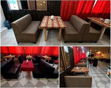 xalqlar restoranlar: Kafe restoran ücün 10 dəst divan . Ölcu 1. 20 sm 2 divan 1 masa — 1