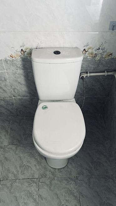 мини туалет: Унитаз Напольный, Материал: Фаянс — 1