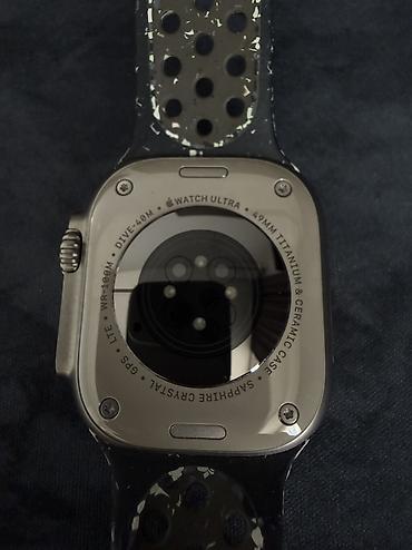 Aksesuarlar: Apple Watch Ultra 2 – 49 mm titan korpus, safir kristal şüşə, keramika — 3