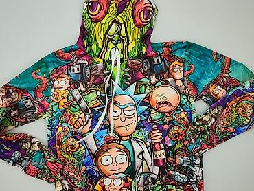 pull and bear rick and morty: Rick and Morty, Bluza z kapturem damska, rozmiar XL — 1