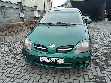 Nissan Almera Tino: 2000 г., 1.8 л, Вариатор, Газ, Минивэн