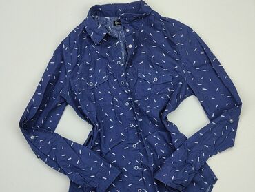 bluzki koszulowe niebieska: Koszula Damska, SinSay, M, stan - Dobry