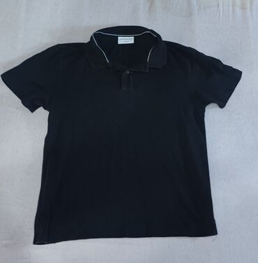 montobene majica: Men's T-shirt Calvin Klein, L (EU 40), bоја - Crna