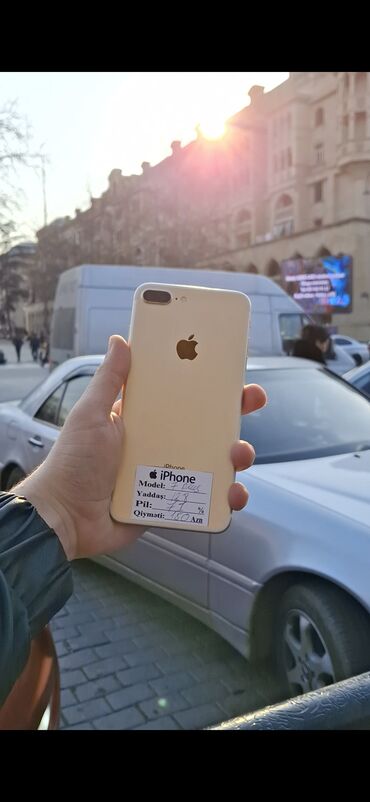 Apple iPhone: IPhone 7 Plus, 128 GB, Matte Gold, Barmaq izi