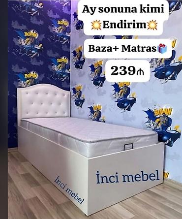 matras sumqayit: Oğlan və qız üçün, Yeni, Çarpayı, Bazalı, Matras ilə, Siyirməsiz — 1