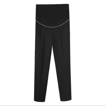 брюки женские черные: Повседневные брюки, Китай, Лето, 5XL (EU 50), 6XL (EU 52)