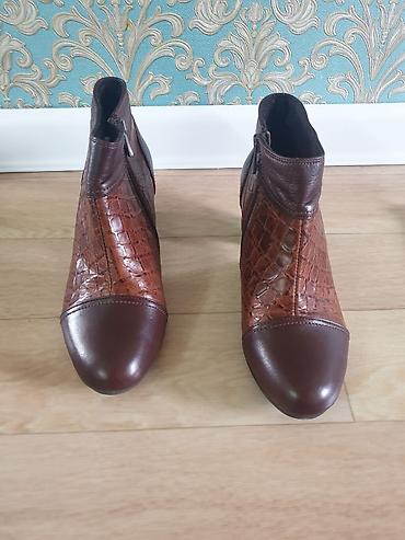 форсы черные: Сапоги, 34, 38, AURA SHOES, Б/у, цвет - Синий, Платная доставка — 6