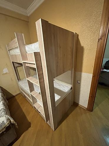 mebel satışı: Oğlan və qız üçün, Yeni, Çarpayı, Matras ilə, Siyirməli, Laminat — 3