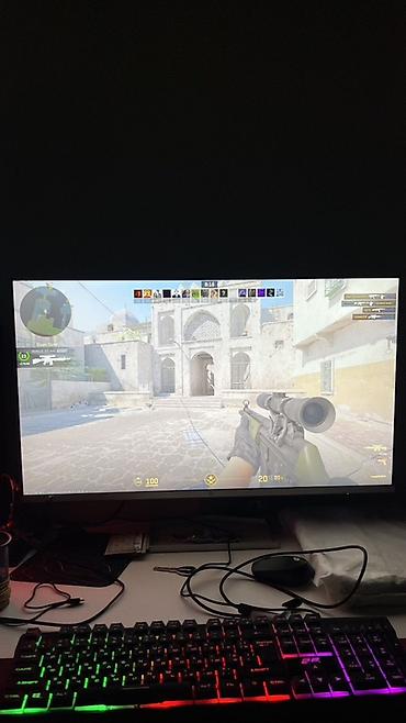 manitor alışı: HP 32inch 100 Hz ekran. 2 aydır alınıb. Karopkası ilə birlikdə içindən — 4