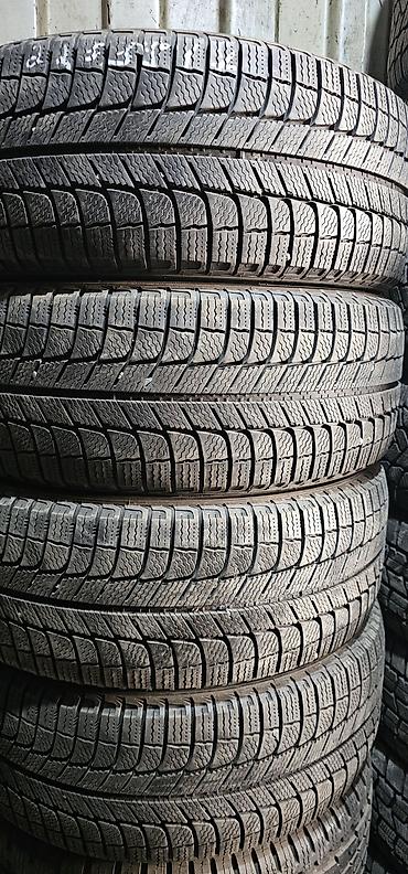 Шины 225 / 55 / R 17, Зима, Б/у, Комплект, Легковые, Япония, Michelin at lalafo.kg Шины 225 / 55 / R 17, Зима, Б/у, Комплект, Легковые, Япония, Michelin