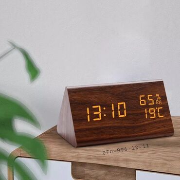 Smart saatlar: Elektron stolüstü saat Zəngli saat ⏰ Elektron masaüstü saat TAXTA