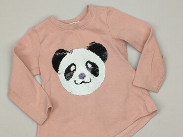 wzory sweterki dla dzieci na drutach: Bluza, Fox&Bunny, 1.5-2 lat, 86-92 cm, stan - Bardzo dobry