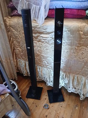 ev kalonka: Hündür tavan tipli 2 ədəd akustik kolonka (tower speaker) dəsti — 2
