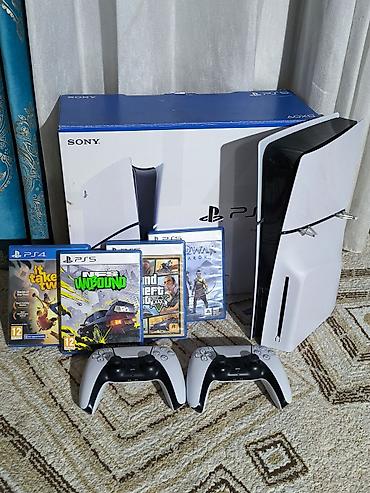 🔥 PlayStation 5 + 2 геймпада + игры Продаю свою PS5 в отличном