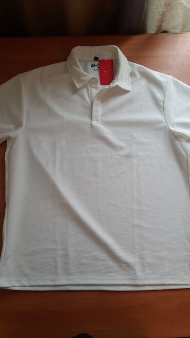 поло рубашки: Рубашка 3XL (EU 46), цвет - Белый