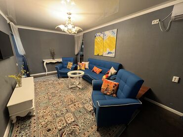 продажа квартир в бишкек: 3 комнаты, 66 м², 104 серия, 1 этаж, Дизайнерский ремонт