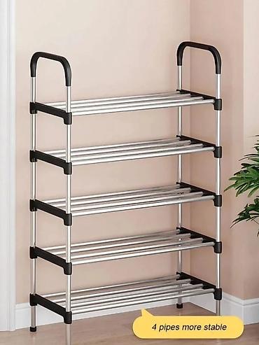 dormeo proizvodi sa greskom: Cipelarnik sa 5 polica Material: Galvanized Steel + PP Size: 99cm — 1