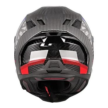 nema predaje 2: LS2 integralna moto kaciga – karbonska školjka, sportski dizajn - — 3